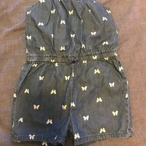 kids butterfly romper